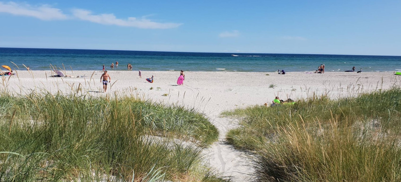 Sandstrand tæt på Villa Hou