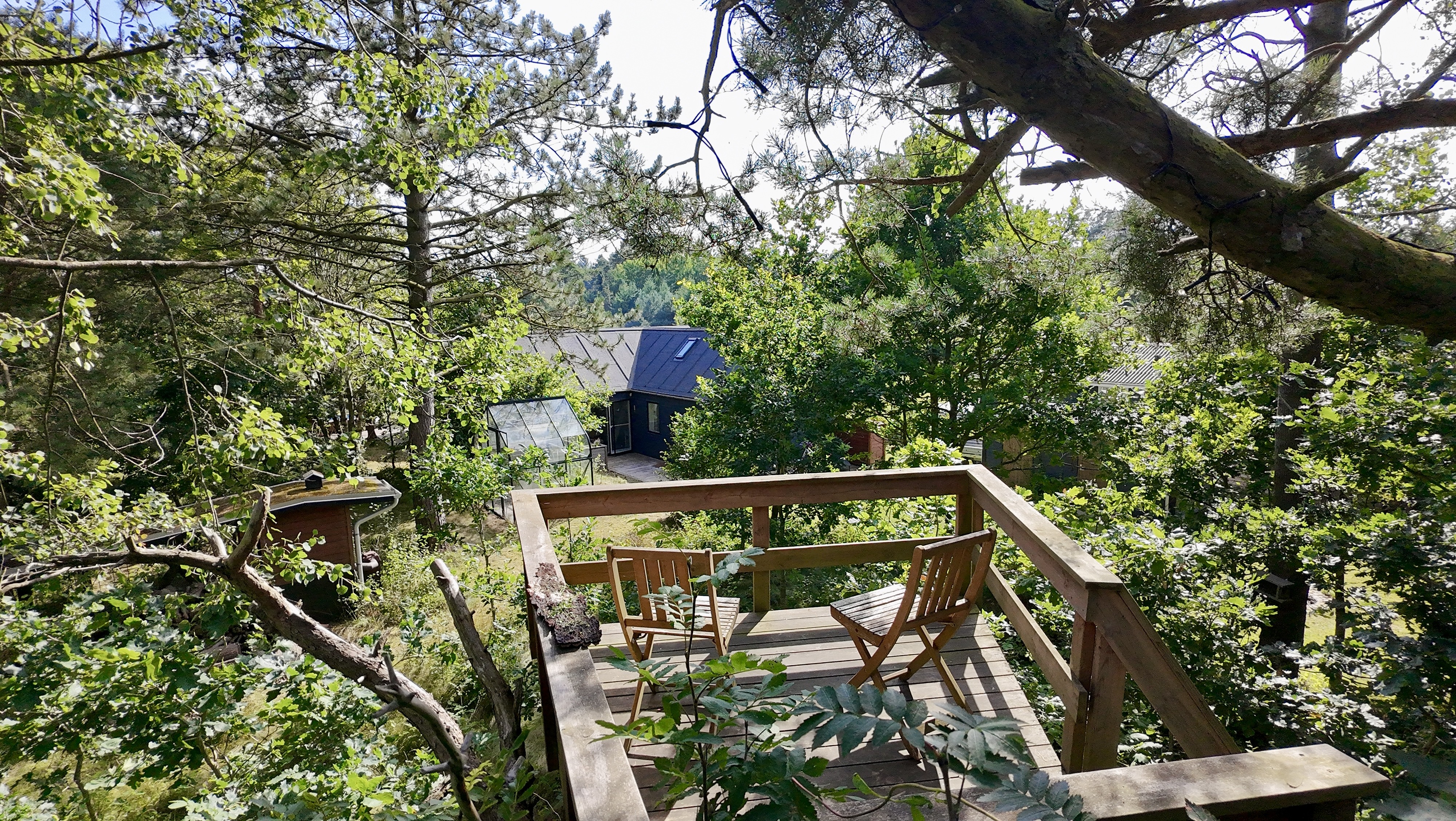 Udsigt fra Villa Hou